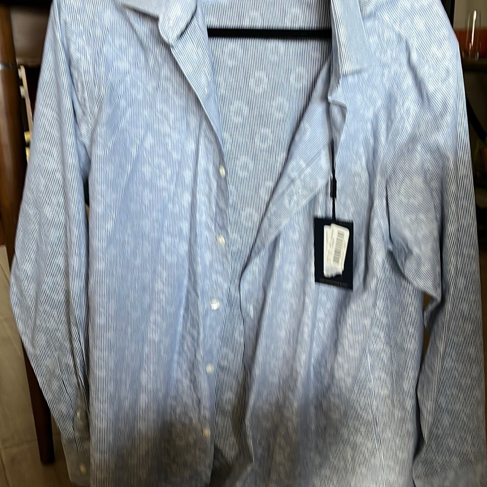 Hart Schaffner Marx NWT mens large button down shirt